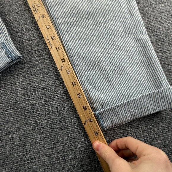 Carve Designs Jeans Women Size 6 Striped Blue White Stretch Adult ACTL 28 - Picture 6 of 16